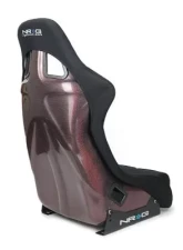 NRG Carbon Fiber Bucket Seat Large Red                                     - RSC-302CF/RD - Image 4