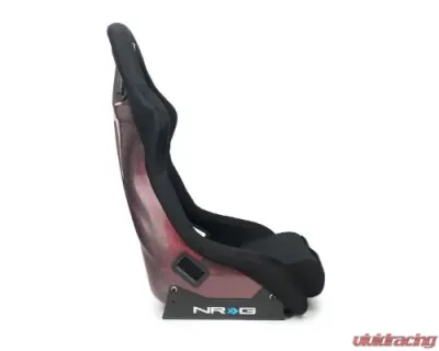 NRG Carbon Fiber Bucket Seat Large Red - RSC-302CF/RD