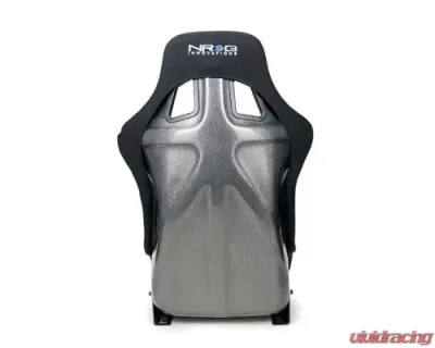 NRG Carbon Fiber Bucket Seat Large Silver - RSC-302CF/SL
