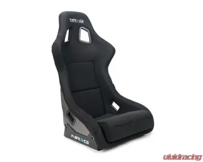 NRG Carbon Fiber Bucket Seat Large Silver - RSC-302CF/SL