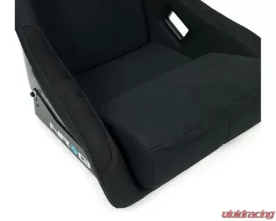 NRG Carbon Fiber Bucket Seat Large Silver - RSC-302CF/SL
