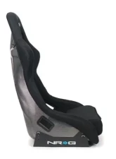 NRG Carbon Fiber Bucket Seat Large Silver                                     - RSC-302CF/SL - Image 3