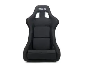 NRG Carbon Fiber Bucket Seat Large Silver