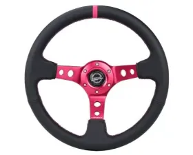 NRG Reinforced Steering Whl - 350MM Sport Steering Whl 3
