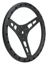 NRG Reinforced Steering Whl - 350MM Sport Full Aluminum Light Weight Welded Steering Whl                                     - RST-025MB-1 - Image 2