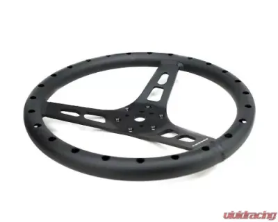 NRG Reinforced Steering Whl - 350MM Sport Full Aluminum Light Weight Welded Steering Whl - RST-025MB-1