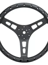 NRG Reinforced Steering Whl - 350MM Sport Full Aluminum Light Weight Welded Steering Whl                                     - RST-025MB-1 - Image 4