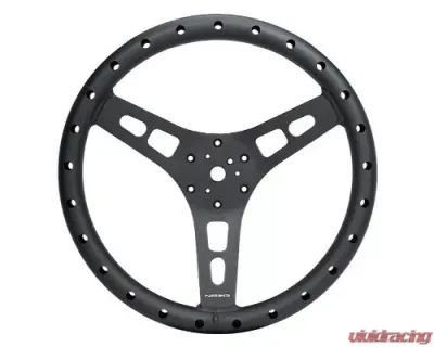 NRG Reinforced Steering Whl - 350MM Sport Full Aluminum Light Weight Welded Steering Whl - RST-025MB-1