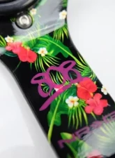 NRG Reinforced Steering Whl - Forrest Wang Signature 3" Deep 5MM Tropical Hydrodip Spoke 350MM Sport Steering                                     - RST-036TROP-FW - Image 6