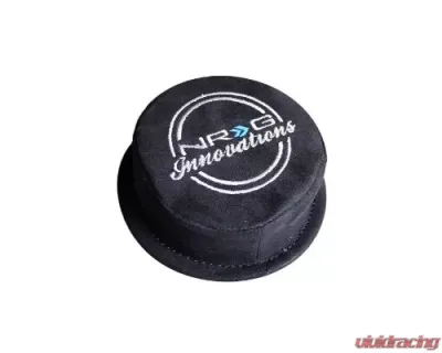 NRG Reinforced Steering Whl - Nascar 380MM Alcantara 3 Spoke Logo Removable Crushed Pad. Special 6 And 3 Bolt Pattern. - RST-380MB-A