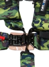 NRG Sfi 16.1 5Pt 3 Inch Seat Belt Harness / Latch Link - Camo                                     - SBH-5PCCAMO-620 - Image 3