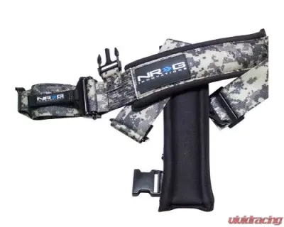 NRG Sfi 16.1 5Pt 3 Inch Seat Belt Harness / Latch Link - Digital Camo - SBH-5PCDCAMO-GY-1221
