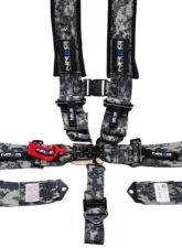 NRG Sfi 16.1 5Pt 3 Inch Seat Belt Harness / Latch Link - Digital Camo                                     - SBH-5PCDCAMO-GY-1221 - Image 4