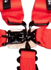 NRG Sfi 16.1 5Pt 3 Inch Seat Belt Harness / Latch Link - Red                                     - SBH-5PCRD-620 - Image 3