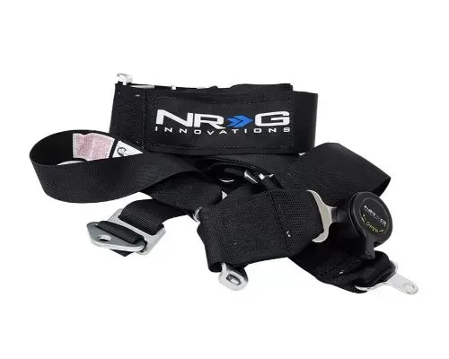 NRG Sfi 16.1 5Pt 3 Inch Seat Belt Harness / Cam Lock - Black - SBH-RS5PCBK