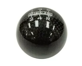 NRG Ball Style Black Carbon Fiber Heavy Weight Universal No Logo