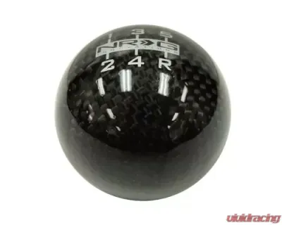 NRG Ball Style Black Carbon Fiber Heavy Weight Universal No Logo - SK-300BC-4-W