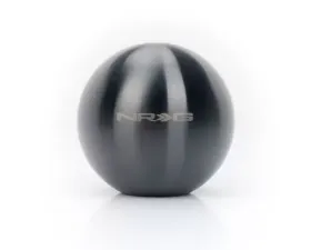NRG Black Chrome Titanium Round Shifter Heavy Weight