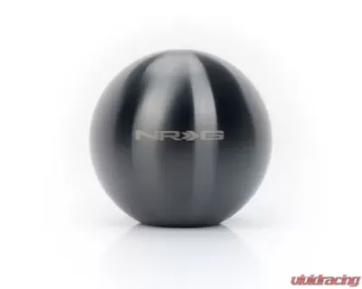 NRG Black Chrome Titanium Round Shifter Heavy Weight - SK-350BC