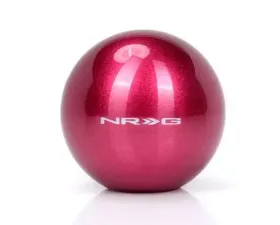 NRG Fushia Sparkly Painted Titanium round Shifter Heavy Weight