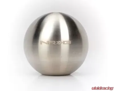 NRG Silver Titanium Round Shifter Heavy Weight - SK-350SL