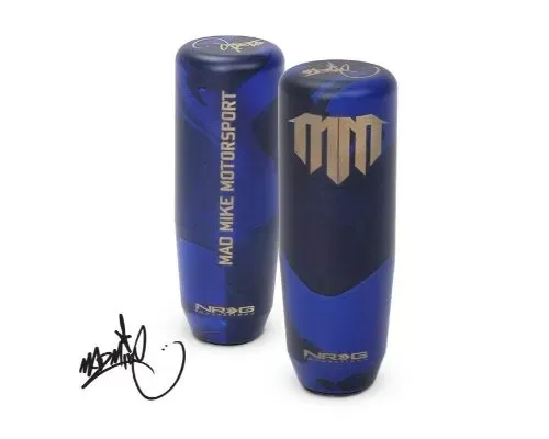 NRG Mad Mike SK-450CM-MM Heavyweight Short Shifter Blue Camo