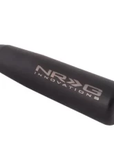 NRG Black Wrinkle Finish Long Shifter Heavy Weight Universal                                     - SK-480BK - Image 2