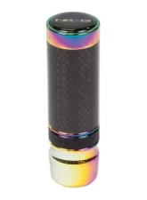 NRG Slimboy Adjustable Shift Knob Carbon Fiber Multi Color M10X1.25                                     - SK-580BC/MC-1 - Image 2