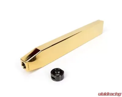 NRG B.A.J Tall Shift Knob -Blank Chrome Gold M12X1.25 - SK-600CG-12125
