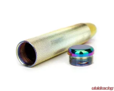 NRG Knurl Hidden Gem Long Neo Chrome - SK-810MC