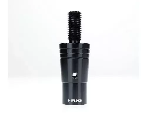NRG 14MM Euro Aluminum Adapter W/ M10X1.5 Thread Pitch Black - SKA-014BK