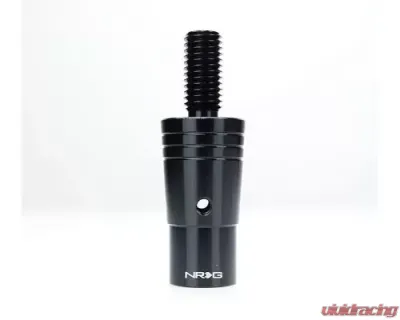 NRG 14MM Euro Aluminum Adapter W/ M10X1.5 Thread Pitch Black - SKA-014BK