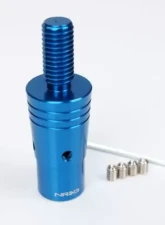 NRG 14MM Euro Aluminum Adapter W/ M10X1.5 Thread Pitch Blue                                     - SKA-014BL - Image 3