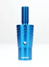 NRG 14MM Euro Aluminum Adapter W/ M10X1.5 Thread Pitch Blue                                     - SKA-014BL - Image 3