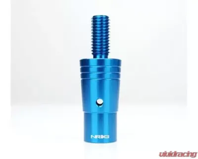 NRG 14MM Euro Aluminum Adapter W/ M10X1.5 Thread Pitch Blue - SKA-014BL