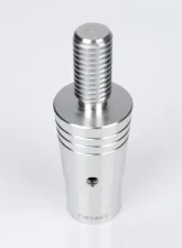 NRG 14MM Euro Aluminum Adapter W/ M10X1.5 Thread Pitch Silver                                     - SKA-014SL - Image 2