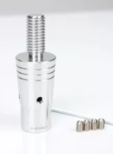 NRG 14MM Euro Aluminum Adapter W/ M10X1.5 Thread Pitch Silver                                     - SKA-014SL - Image 3