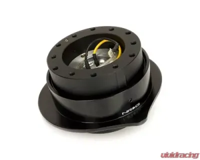 NRG Quick Release Kit - Black Body - Black Heart Ring - SRK-143BK
