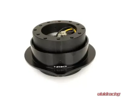 NRG Quick Release Kit - Black Body - Black Heart Ring - SRK-143BK