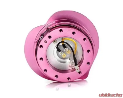 NRG Quick Release Kit - Pink Body - Pink Heart Ring - SRK-143PK