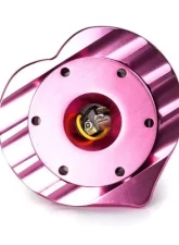 NRG Quick Release Kit - Pink Body - Pink Heart Ring                                     - SRK-143PK - Image 4