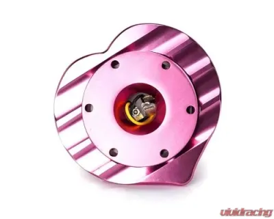 NRG Quick Release Kit - Pink Body - Pink Heart Ring - SRK-143PK