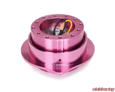 NRG Quick Release Kit - Pink Body - Pink Heart Ring - SRK-143PK