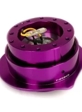 NRG Quick Release Kit - Purple Body - Purple Heart Ring                                     - SRK-143PP - Image 2