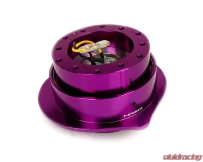 NRG Quick Release Kit - Purple Body - Purple Heart Ring - SRK-143PP