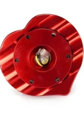 NRG Quick Release Kit - Red Body - Red Heart Ring                                     - SRK-143RD - Image 4