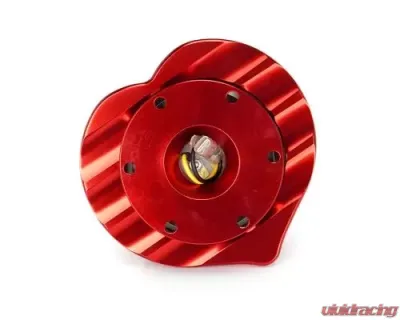 NRG Quick Release Kit - Red Body - Red Heart Ring - SRK-143RD
