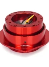 NRG Quick Release Kit - Red Body - Red Heart Ring                                     - SRK-143RD - Image 3