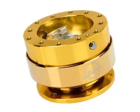 NRG Quick Release - Gold Body-Chrome Gold Ring