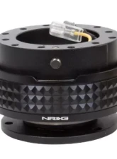 NRG Quick Release Kit - Black Body - Black Pyramid Ring                                     - SRK-210BK/BK - Image 2
